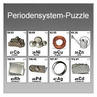 CD-ROM Periodensystempuzzle