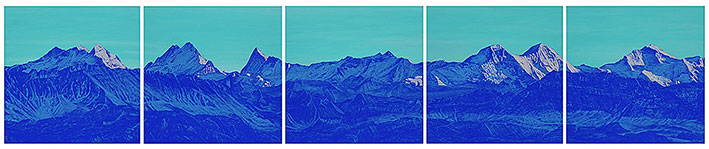 Thomas Seilnacht: Berner Alpenpanorama